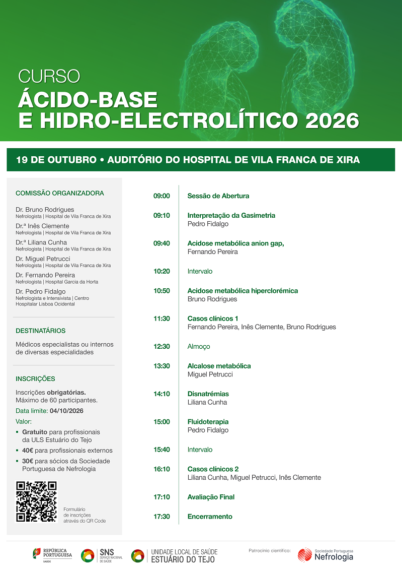 hospital-de-vila-franca-de-xira-Curso Ácido-Base e Hidro-Electrolítico 2026