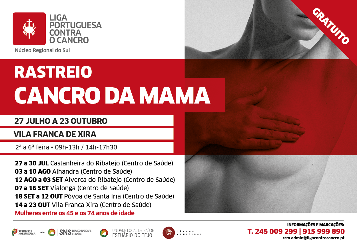 hospital-de-vila-franca-de-xira-Rastreio Gratuito do Cancro da Mama - Município Vila Franca Xira