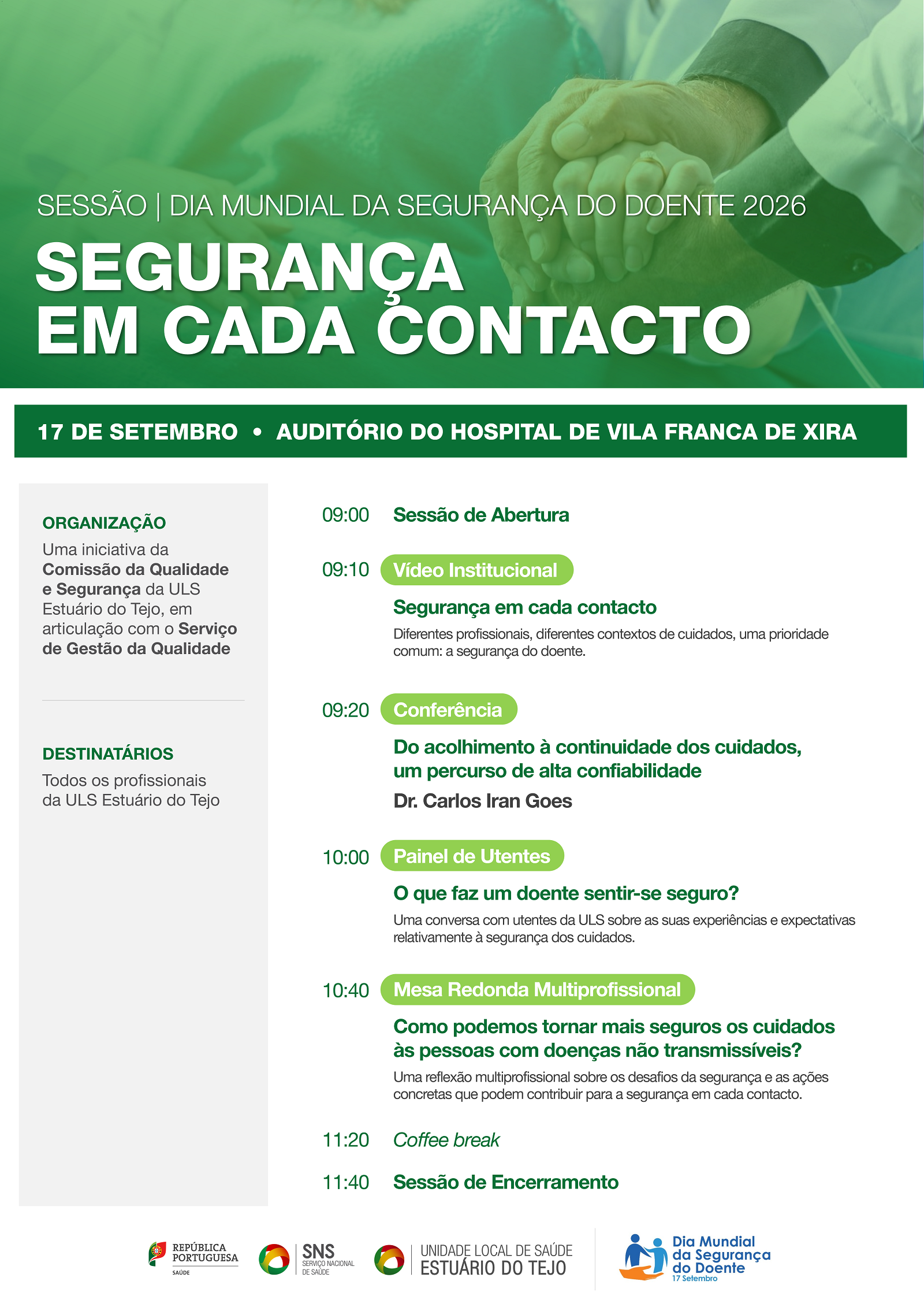 hospital-de-vila-franca-de-xira-Sessão | Dia Mundial da Segurança do Doente